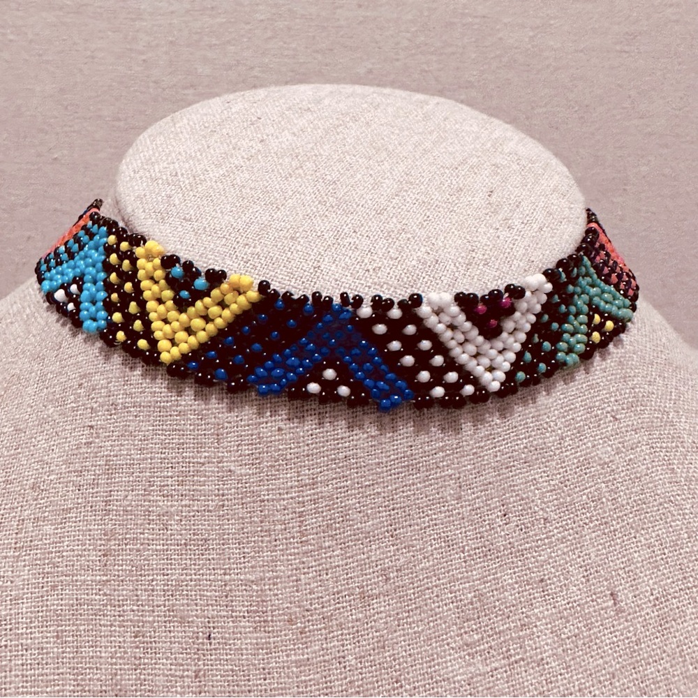 Boutique | Necklace | Multicolor Modern Seed Necklace